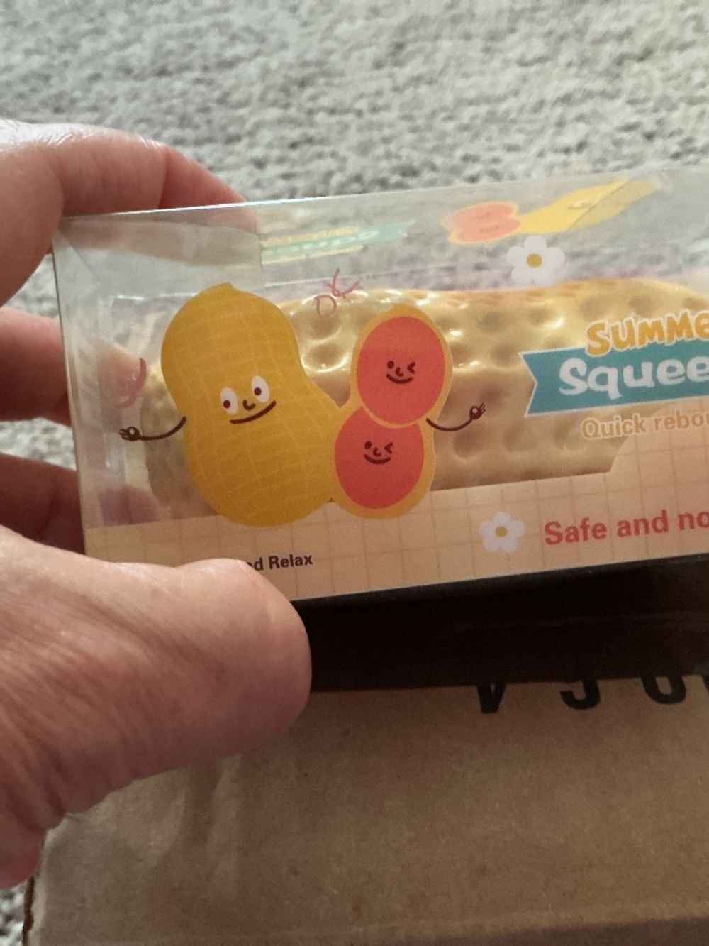 Peanut and corn squishy squeez